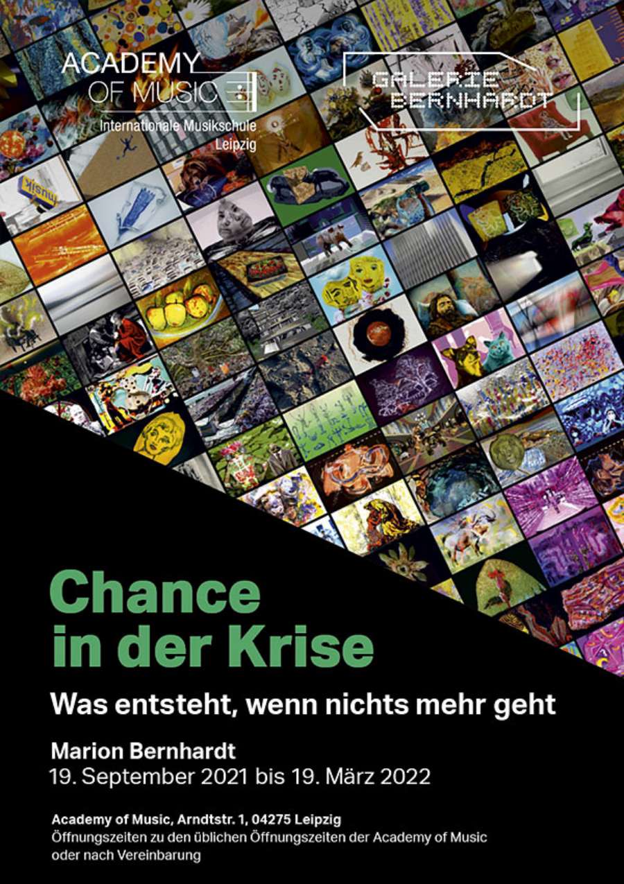 Plakat Chance in der Kriese