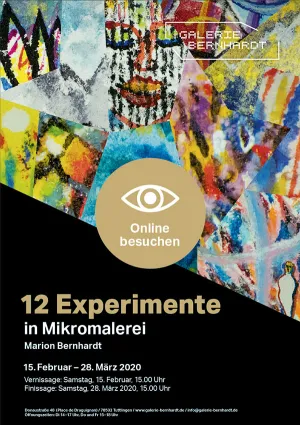 12 Experimente in Mikromalerei